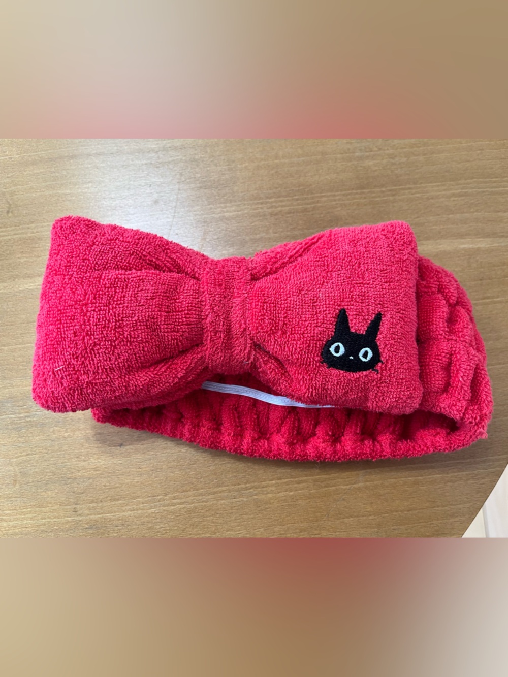 Kiki’s Delivery Service Hairband with Jiji Cat Embroidery